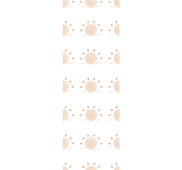 Abstrakt minimal sol nordisk persienn - Tenstickers