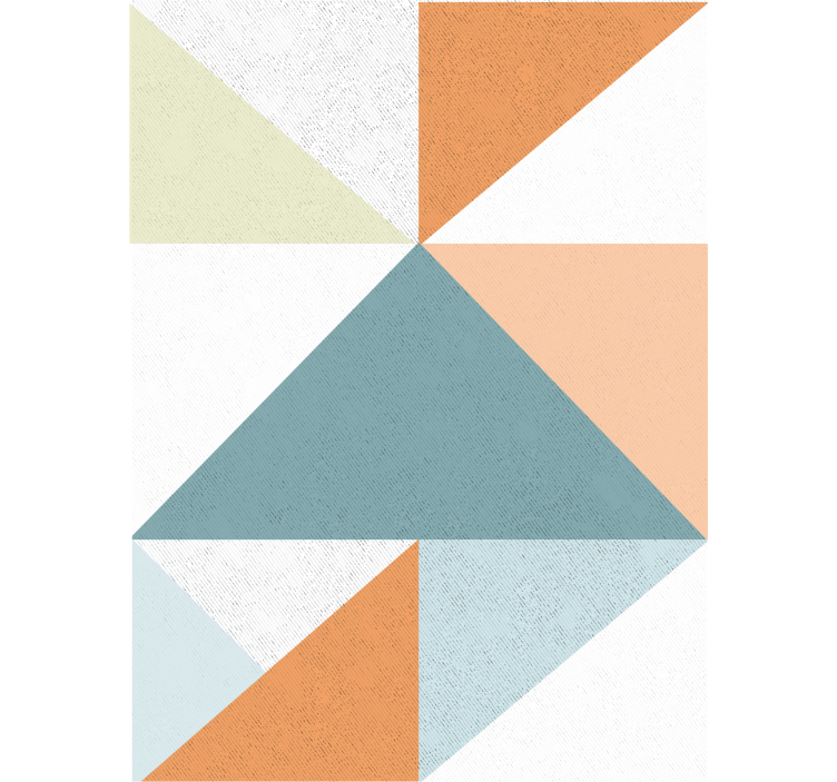 Geometriska triangelmönster Rullgardin modern - Tenstickers