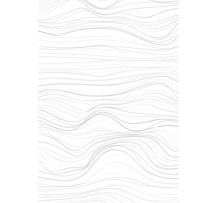 Vågor rullgardin elegant rullgardin - Tenstickers