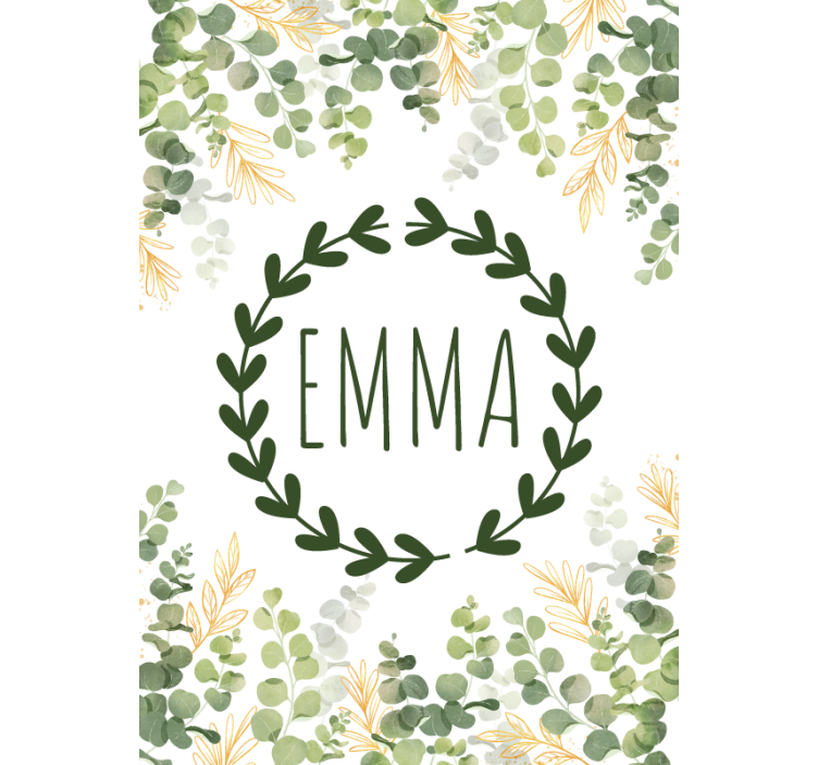 Skräddarsydd laurbärkrans Rullgardin barn - Tenstickers