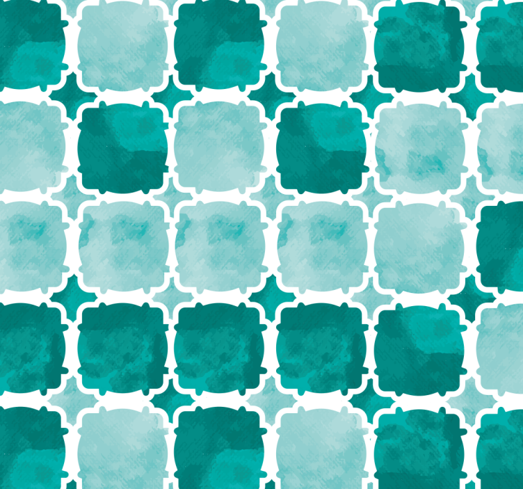 Akvarellplattor Rullgardin vardagsrum - Tenstickers