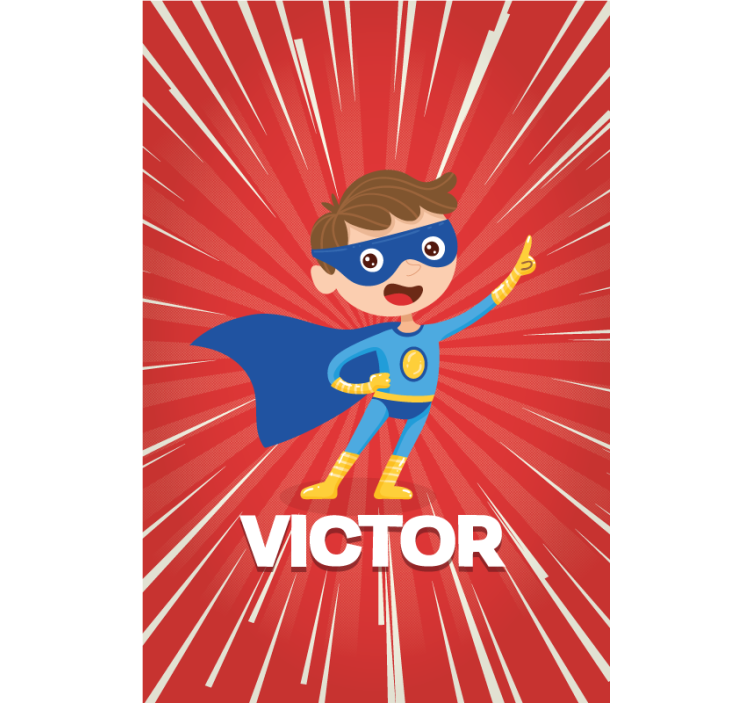 Super grabb Rullgardin personlig - Tenstickers