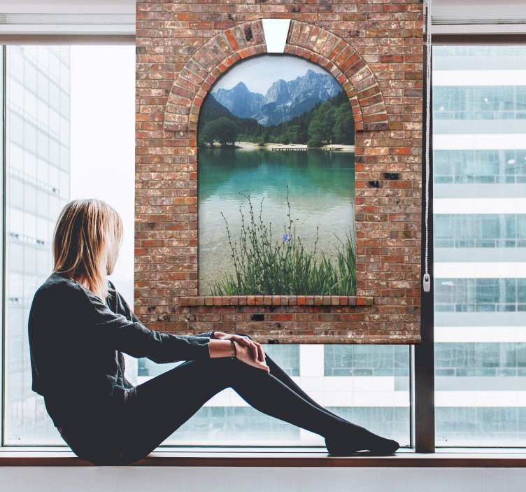 Anpassningsbar 3d-bågfönsterskärm - Tenstickers