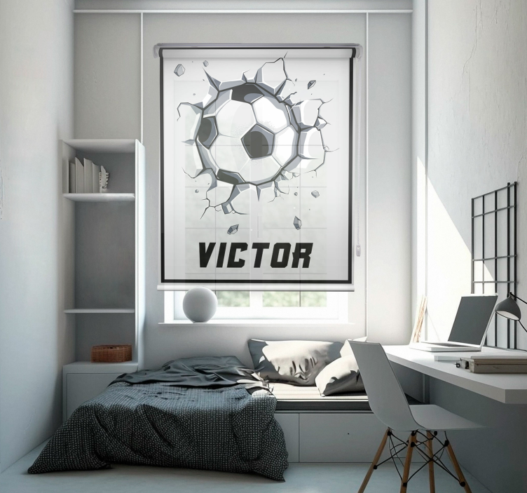 Bryta boll anpassade tryckta fönster nyanser - Tenstickers