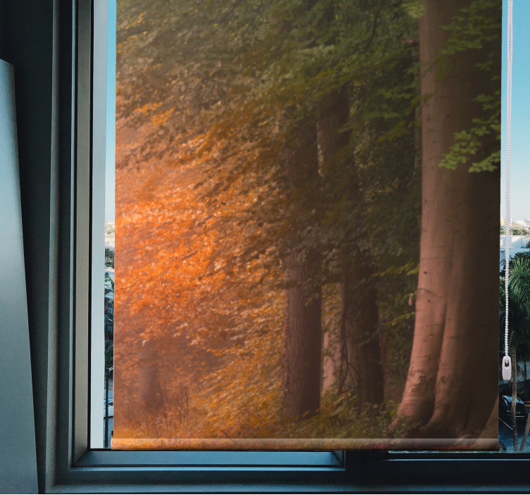 Djup fantastisk skog original rullgardin - Tenstickers