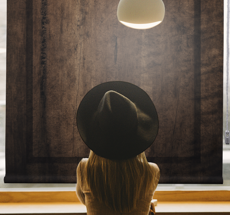 Elegant siluett Rullgardiner rusta - Tenstickers