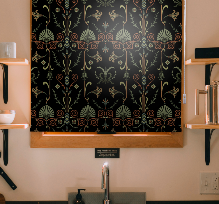 Gobeläng klassisk rullgardin - Tenstickers