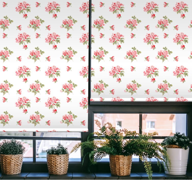 Minimalistisk shabby chic persienn - Tenstickers