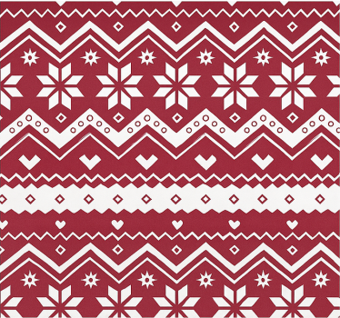 Röd och vit jul Rullgardin vardagsrum - Tenstickers