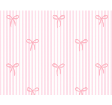 Rullgardin barn rosa ränder och rosetter - Tenstickers