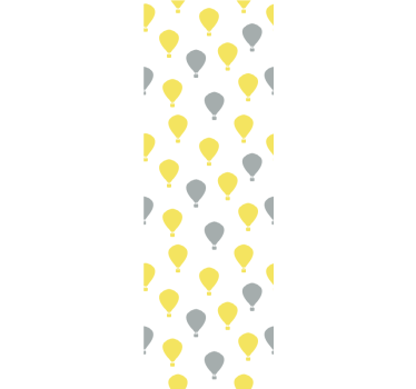 Rrullgardin barn med mönster av luftballonger - Tenstickers