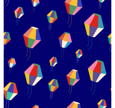 Rrullgardin barn luftballonger - Tenstickers