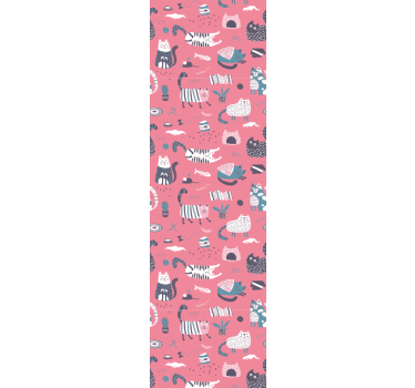 Rullgardin barn nordiska katter - Tenstickers