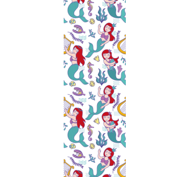 Rrullgardin barn sjungande sjöjungfru ariel - Tenstickers