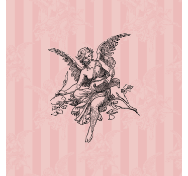 Rullgardin vardagsrum toile de jouy mönsterdesign - Tenstickers