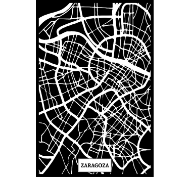 Rullgardin vardagsrum topografisk karta zaragoza - Tenstickers