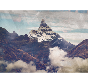 Rullgardin vardagsrum alpamayo peak - Tenstickers