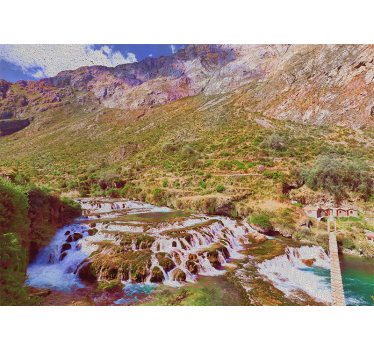 Rullgardin vardagsrum huancaya vattenfall - Tenstickers