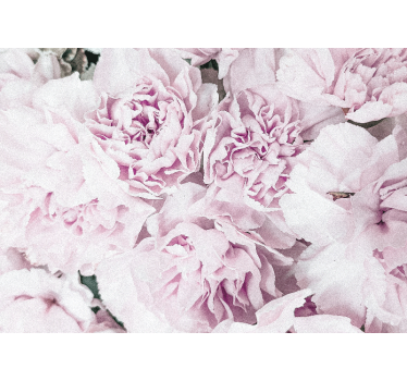 Rullgardin vardagsrum eleganta rosa piondesign - Tenstickers