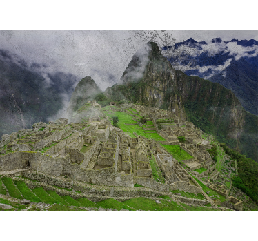 Rullgardin vardagsrum machu picchu - Tenstickers