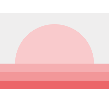Rullgardin vardagsrum rosa 70-tals solnedgång - Tenstickers