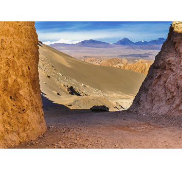 Rullgardin vardagsrum atacama öken design - Tenstickers