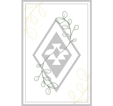 Rullgardin vardagsrum anumka mapuche-motiv - Tenstickers