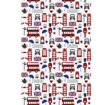 London klassisk rullgardin - Tenstickers