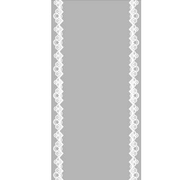 Elegant spets gränsar vardagsrum rullgardin - Tenstickers