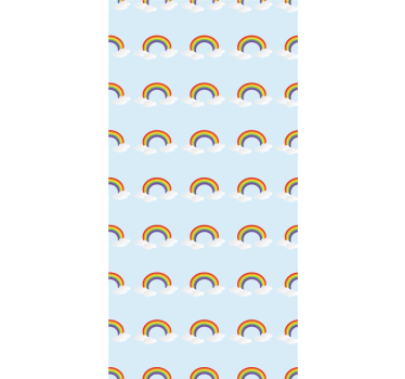 Regnbågar hejar Rrullgardin barn - Tenstickers