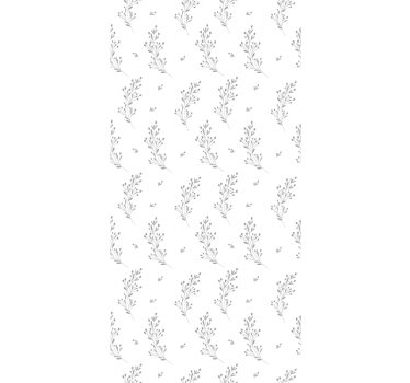 Subtilt blommotiv Rullgardin blommig - Tenstickers