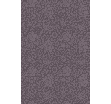 Elegant grått mönster Rullgardin blommig - Tenstickers