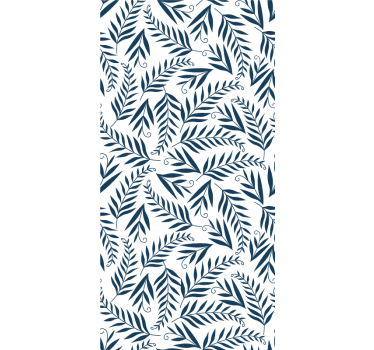Provensalsk stil små kvistar mönster blomma rullgardin - Tenstickers