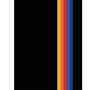Vintage gaming ränder mer vintage rullgardin - Tenstickers