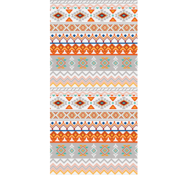 Bohemisk stil mönster texturer och mönster rullgardin - Tenstickers