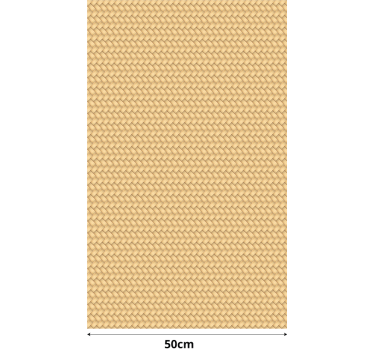 Flätad rustik rullgardin - Tenstickers