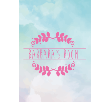 Hemma hos [namn] Rullgardin barn - Tenstickers