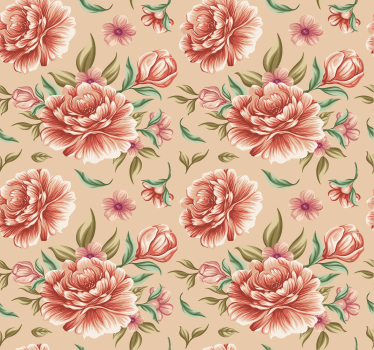 Klassisk blombukett Rullgardin romantisk - Tenstickers