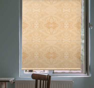 Beige "japandi stil" vardagsrum rullgardin - Tenstickers