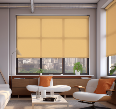 Beige Rullgardin vardagsrum - Tenstickers