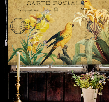 "cottagecore" mer vintage rullgardin - Tenstickers