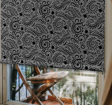 Dekorativ rullgardin elegans - Tenstickers