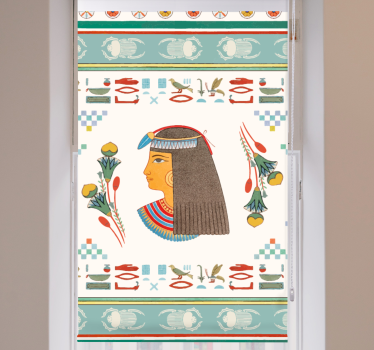 Egyptisk gudinna varken original rullgardin - Tenstickers