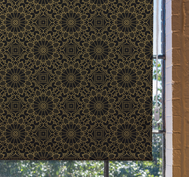 Lyxiga dekorativa mandala rullgardiner - Tenstickers