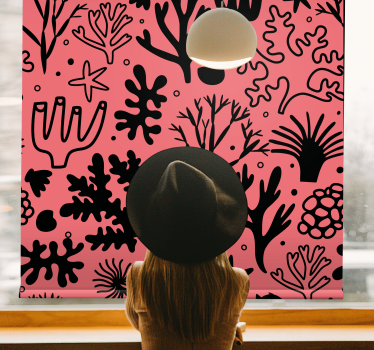 Röda australiska havet fler blommor och plantera rullgardin - Tenstickers