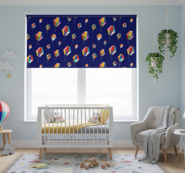 Rrullgardin barn luftballonger - Tenstickers