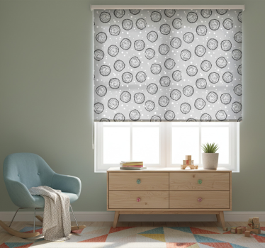 Rrullgardin barn nordisk stil alpin - Tenstickers