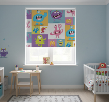 Rullgardin barn härliga monster - Tenstickers