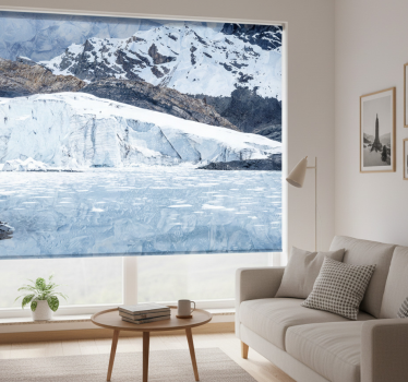 Rullgardin vardagsrum pastoruri glacier - Tenstickers