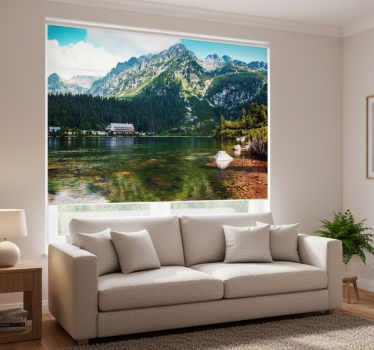 Rullgardin vardagsrum polish tatry sjö - Tenstickers